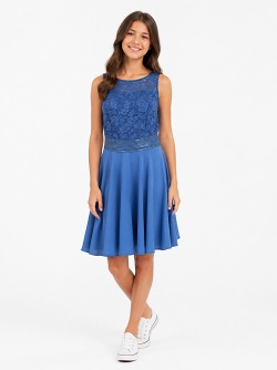 Kleid Felanitx steelblue 16405